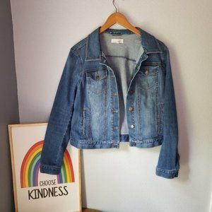 Anne Taylor Loft Jean Jacket Size Large